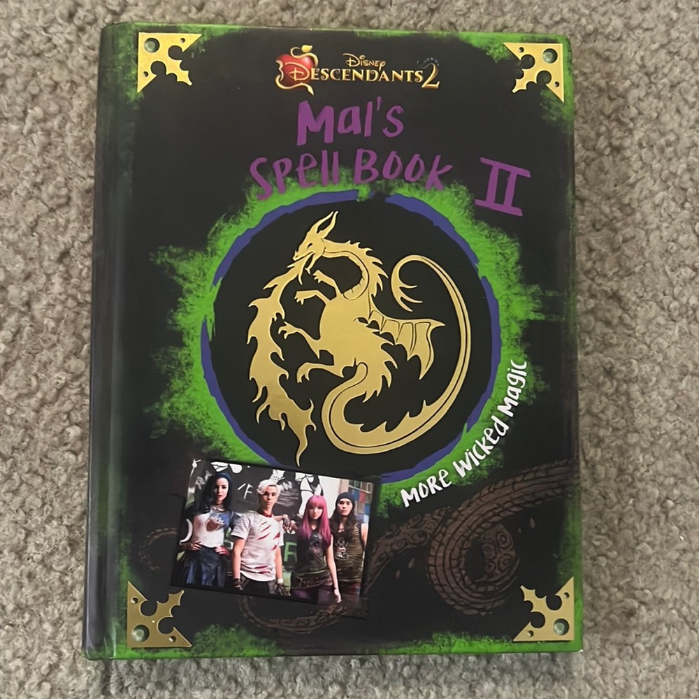 Hardcover Book in Excellent Condition - Descendants 2- Mal’s Spell Book II